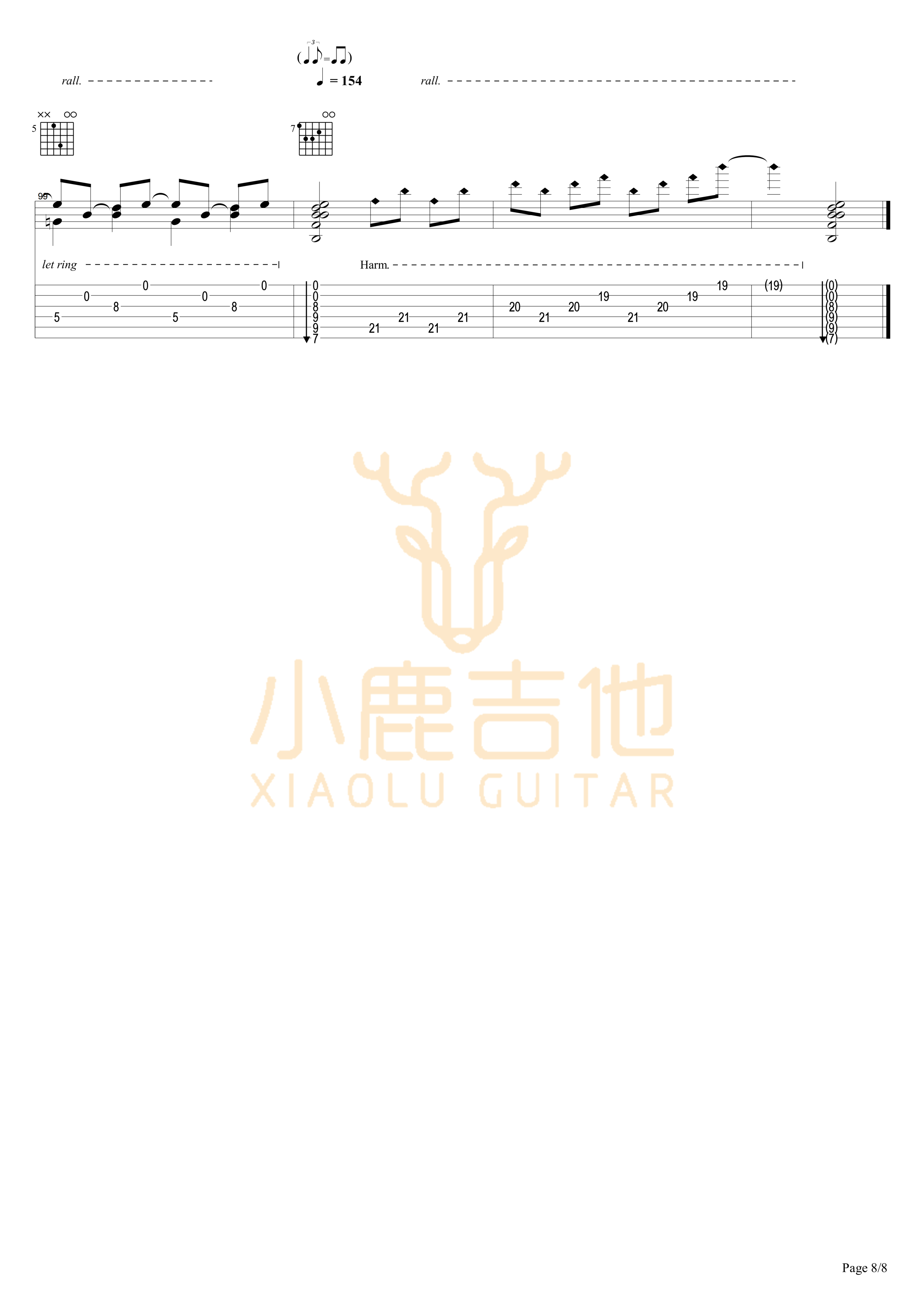 To B or Not to B-Tommy Emmanuel指弹吉他谱（小鹿吉他）