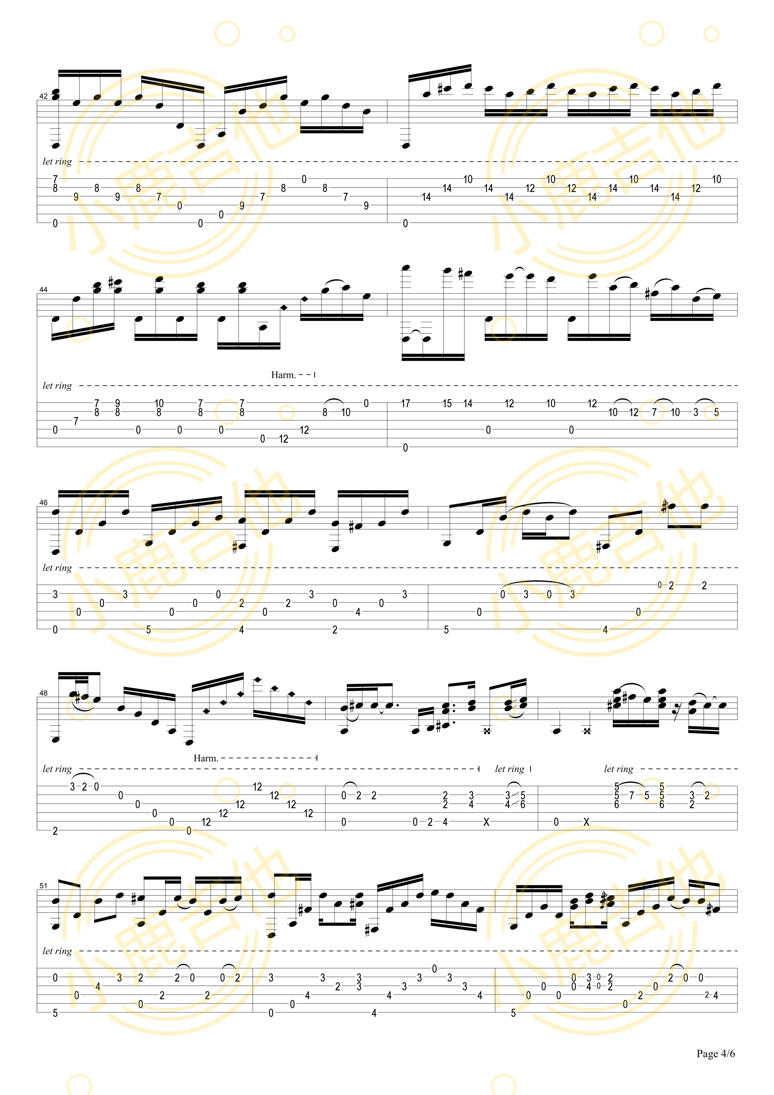 Imagine Live On Youtube - Tommy Emmanuel指弹吉他谱（小鹿吉他）