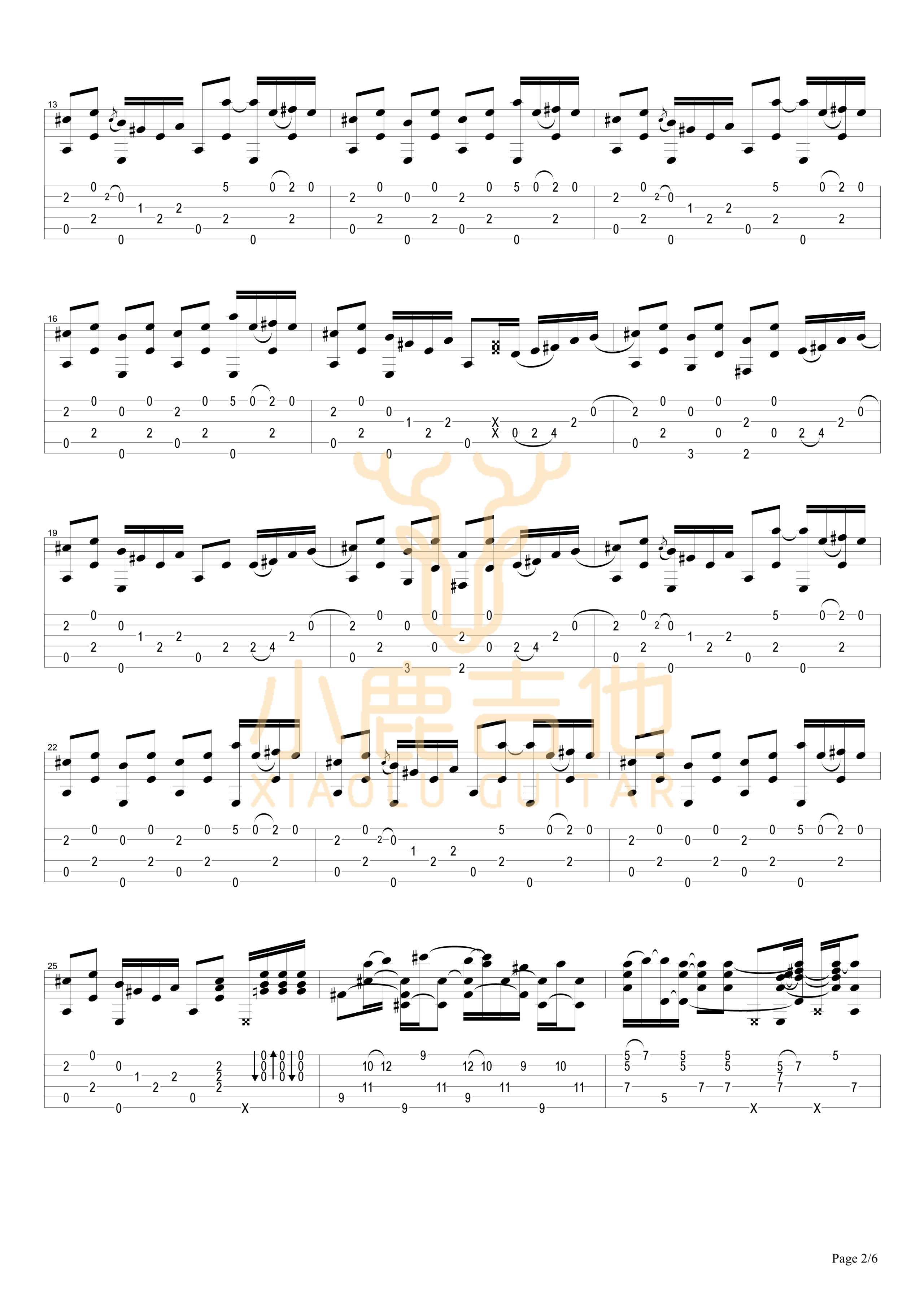 Chets Ramble-Tommy Emmanuel指弹吉他谱