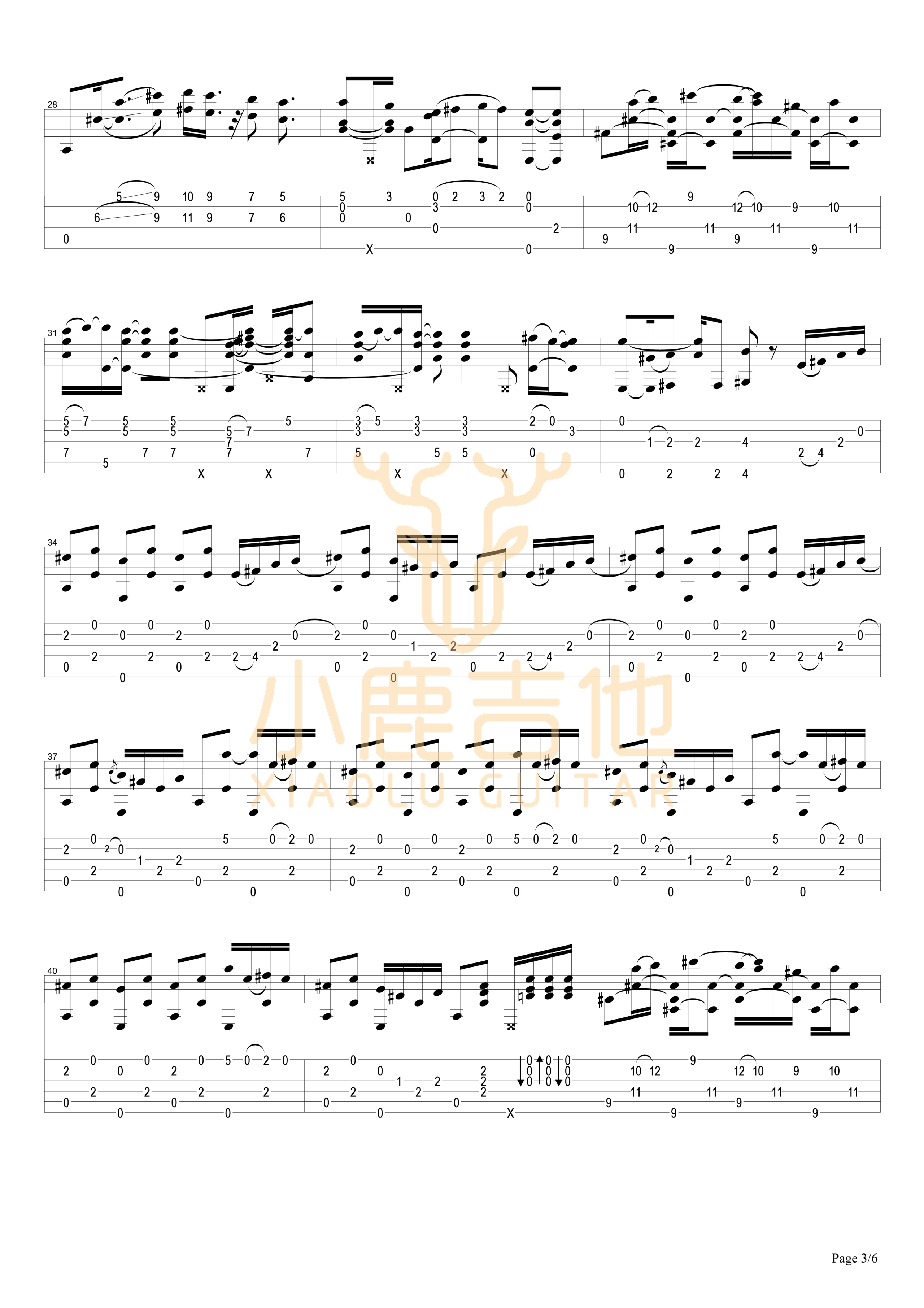 Chets Ramble-Tommy Emmanuel指弹吉他谱