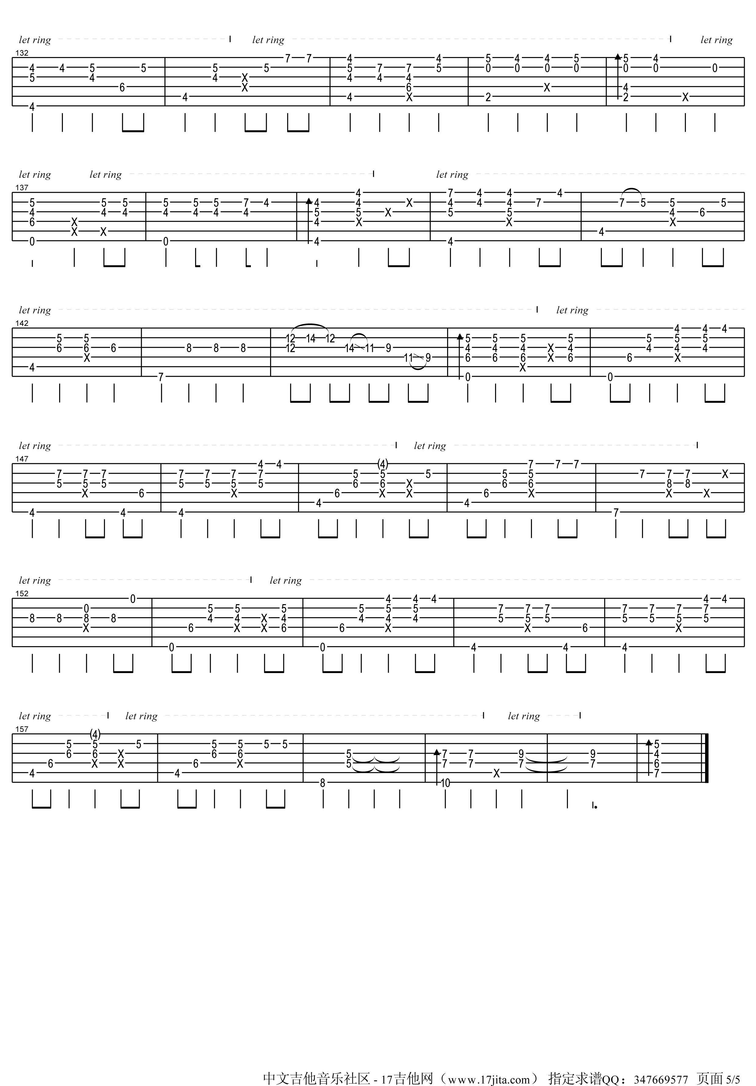 lonely指弹谱 C调精选版_17吉他编配_郑成河