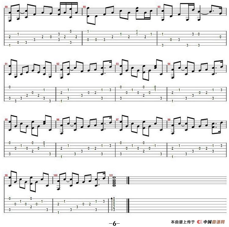 the daydream吉他指弹谱 C调_中文吉他音乐社区编配_Renodia