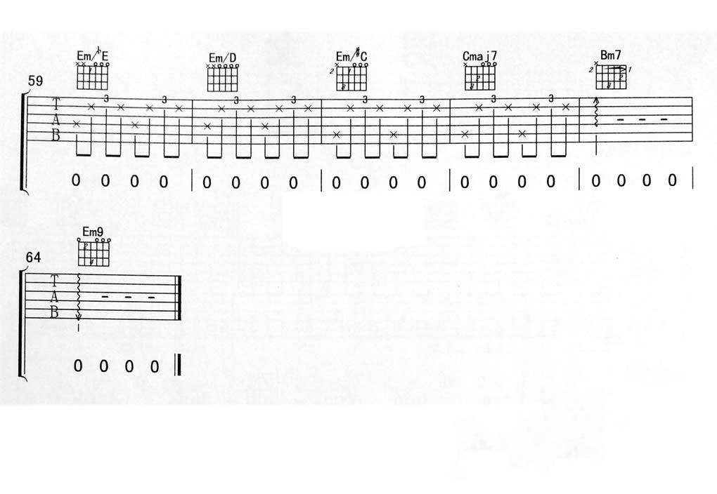 作曲家吉他谱 G调原版吉他谱_钟庭会编配单吉他版本_李荣浩