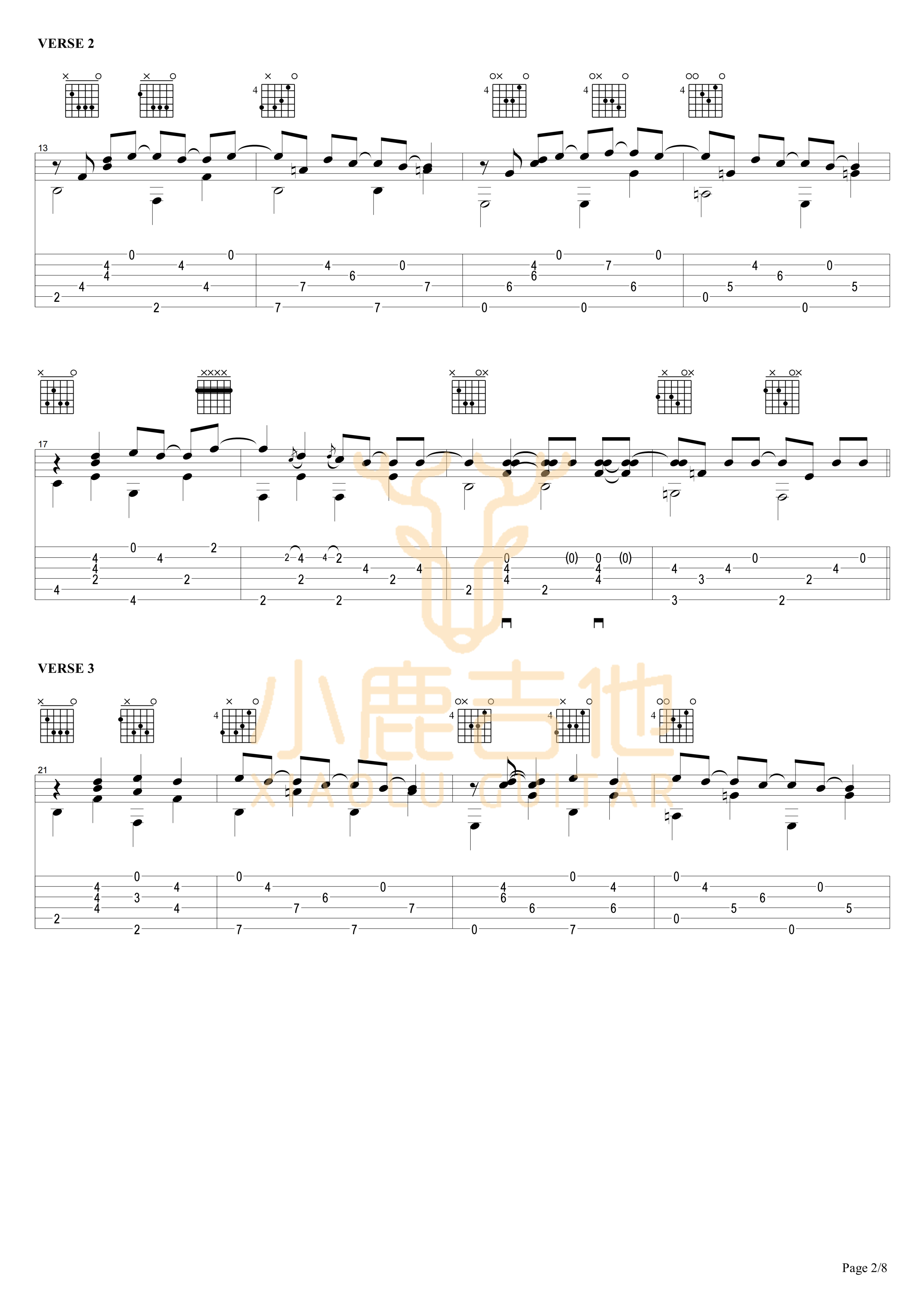 To B or Not to B-Tommy Emmanuel指弹吉他谱（小鹿吉他）