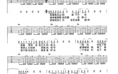 结婚吉他谱 G调附前奏_魏冰鹏编配_李志