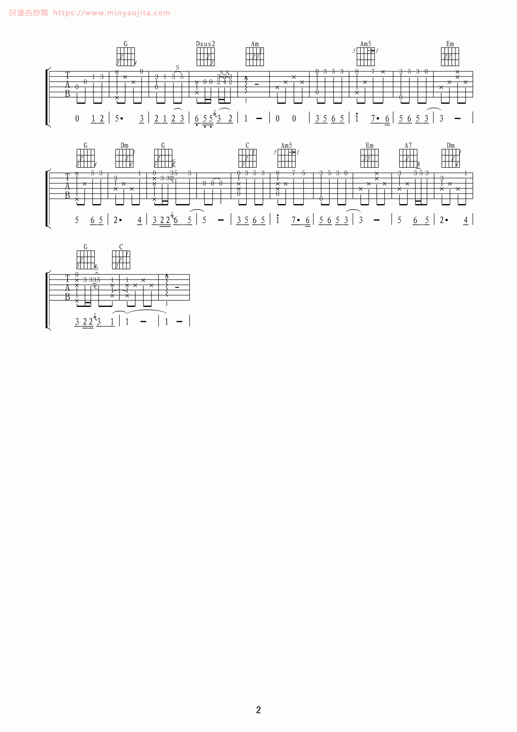 听妈妈讲那过去的事情吉他谱 C调六线谱_高清版_儿童歌曲 听妈妈讲那过去的事情吉他谱 C调六线谱_高清版_儿童歌曲