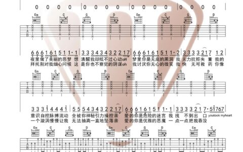来自天堂的魔鬼吉他谱 G调原版_西二吉他编配_邓紫棋